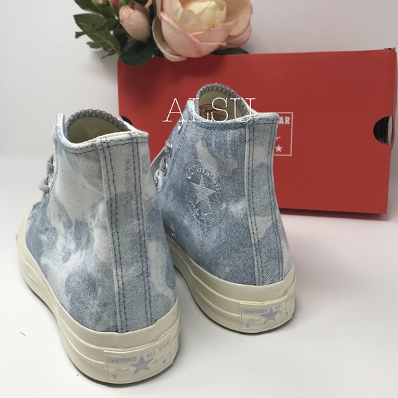 Converse Chuck 70 HI Canvas Indigo Fog W AUTHENTIC - Picture 5 of 7